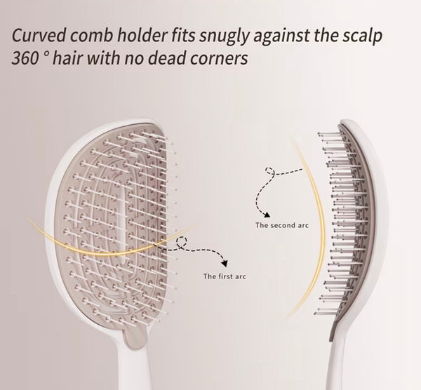 Zero Knot Hair Comb-quick dry method