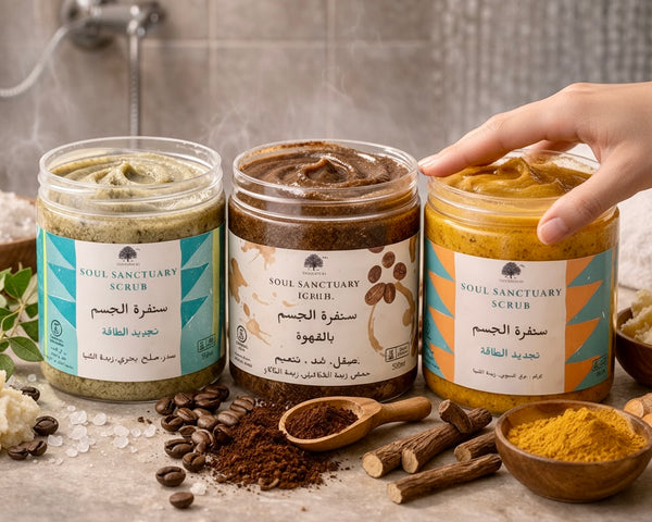 The Trio Scrubs Bundle - باقة السنفرات و الصابونيات الثلاث